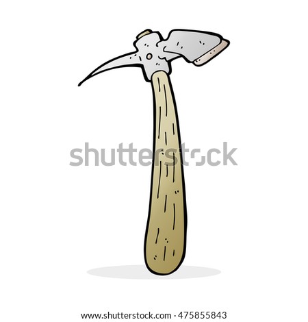cartoon pick axe