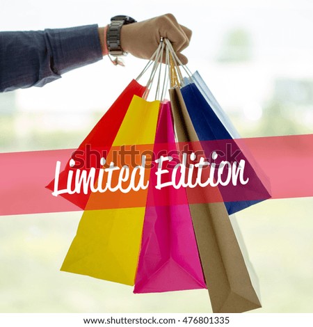 Shopping Concept: Limited Edition