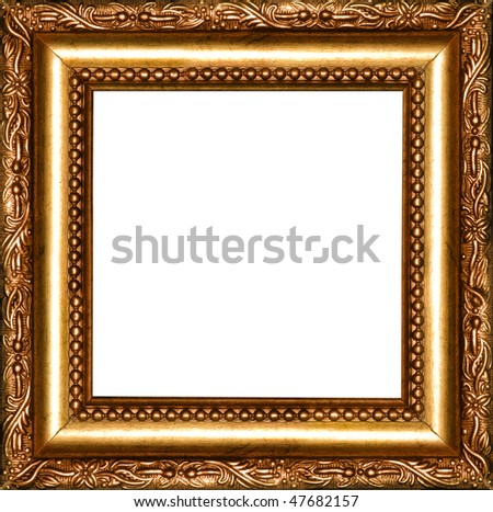 Ancient frame for a picture