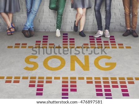 Music Audio Song Wave Graphic Concept