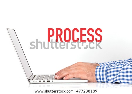 BUSINESS OFFICE BUSINESSMAN WORKING AND PROCESS CONCEPT