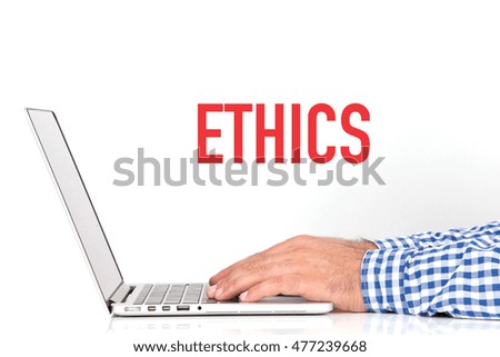 BUSINESS OFFICE BUSINESSMAN WORKING AND ETHICS CONCEPT