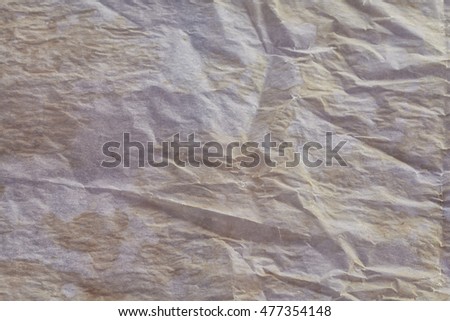 Parchment paper - Baking paper texture  Royalty-Free Stock Photo #477354148