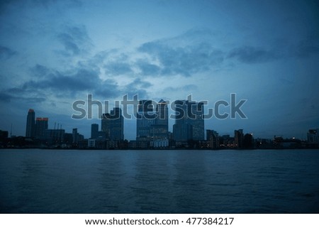 Canary Wharf, London, England, UK