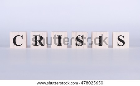 Crisis Word cube photo
