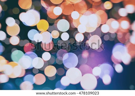 Christmas background. Elegant abstract with bokeh defocused lights