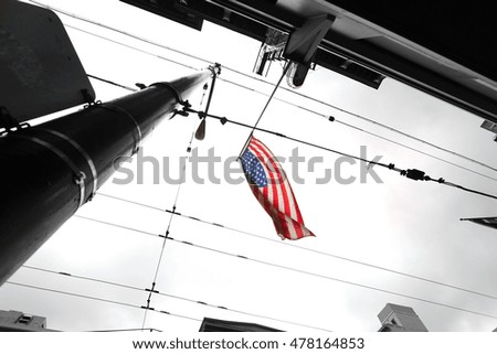 the image of american flag