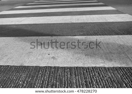 zebra traffic walk way 