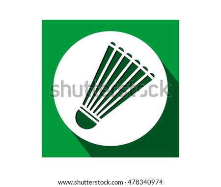 green shuttlecock sports equipment tool utensil image vector