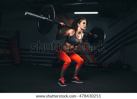 fitness woman lifting weight Royalty-Free Stock Photo #478430251