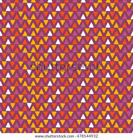 Vector triangles seamless patterns
