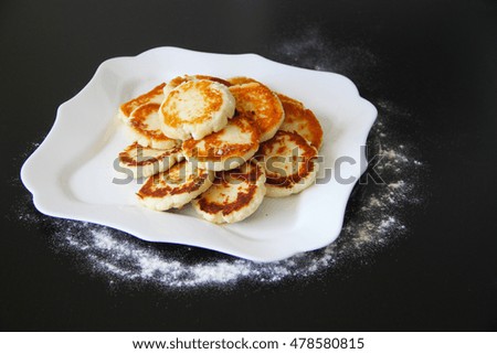 fresh curd pancake