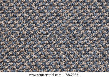 High quality close up picture of a carpet fabric texture.