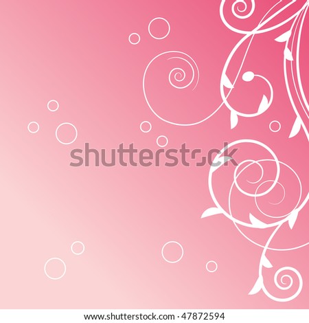 Pastel floral background