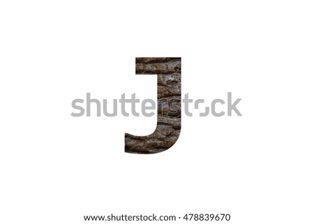  Wood font alphabet concept art.