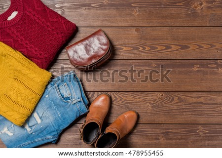Women's autumn clothes
