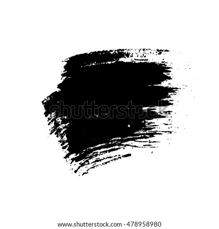 Grunge brushes texture white and black. Sketch abstract to create distressed effect. Overlay distress dirty design. Stylish template modern background. Smear prints. Vector illustration