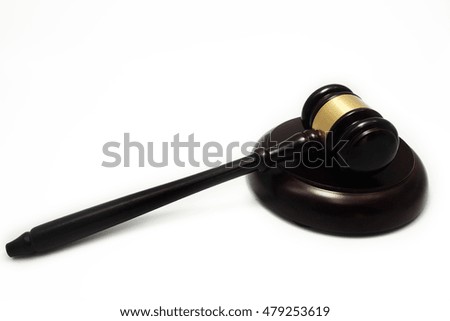 gavel and legal wooden hammer the symbol of law and lawyer concept