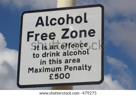 Alcohol Free Sign 01