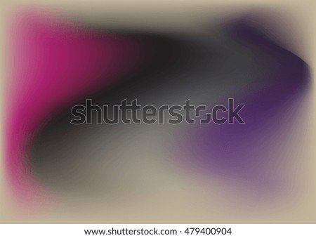 Colorful smooth curve purple and black vector texture.Beautiful abstract elegant futuristic background.