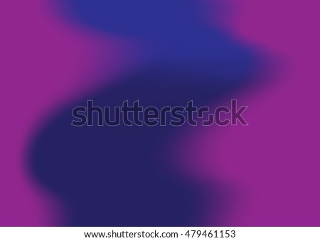Colorful smooth curve blue and purple vector texture.Beautiful abstract elegant futuristic background.