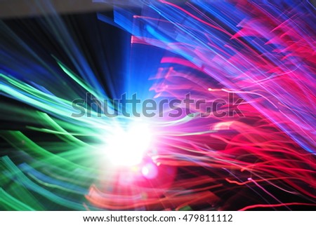 Abstract background colorful light