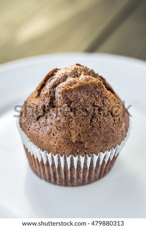 chocolate cupcake, set of cupcakes, Muffins