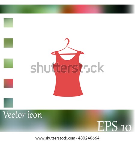 T-shirt hanger icon sale