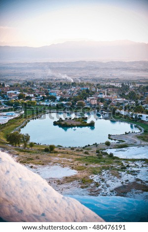 The white pool in Pamukkale