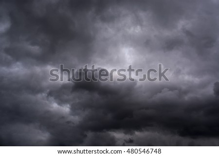 Beautiful storm sky with clouds, apocalypse like