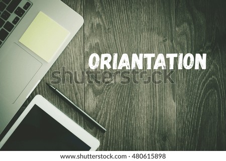 BUSINESS WORKPLACE TECHNOLOGY OFFICE ORIANTATION CONCEPT