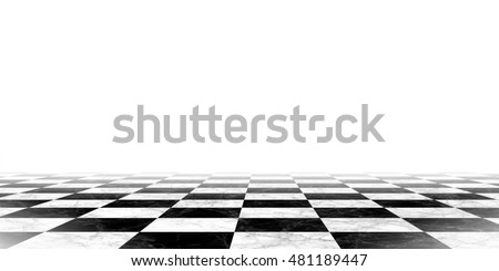 background floor pattern in perspective with a chess board design
