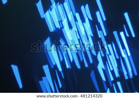 blue flare abstract background