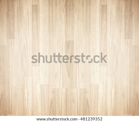 Texture of wood background closeup Hardwood maple basketball court floor viewed from above