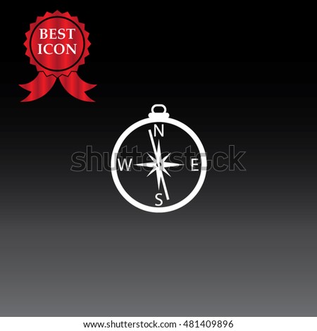 Compass Single Icon