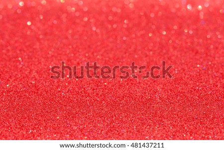 Red bright blur glitter background