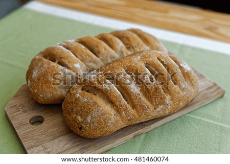 Homemade bread Royalty-Free Stock Photo #481460074