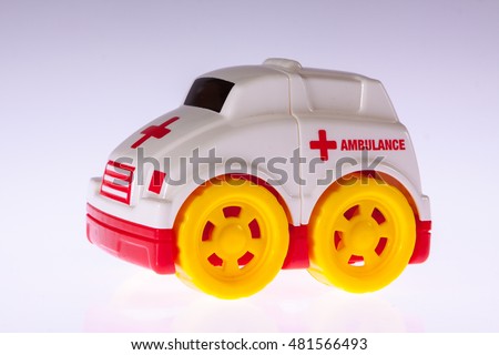 Toy car ambulance