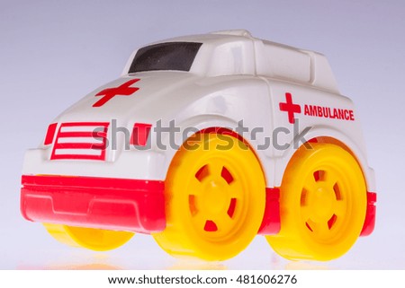 Toy car ambulance