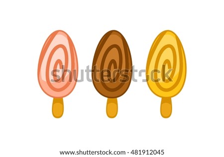 various ice cream on a stick picture
