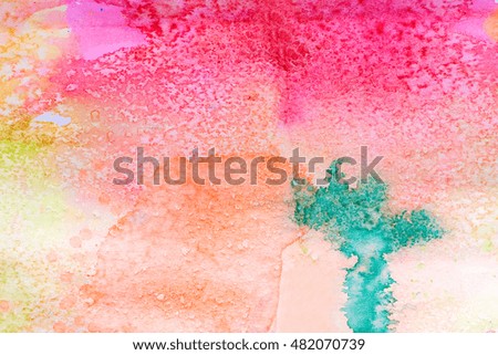 watercolor on paper texture - hand painted background design