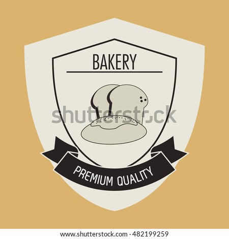 bakery related emblem image 