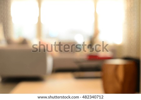 Blurred Luxurious interior, abstract blur background for web design. Instagram Style.