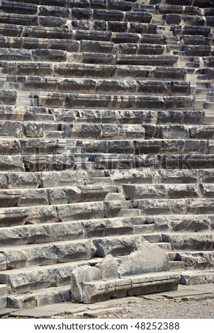 Aspendos Turkey the Roman amphitheatre