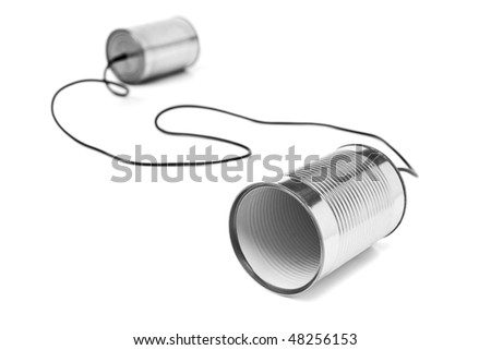Can telephone Royalty-Free Stock Photo #48256153