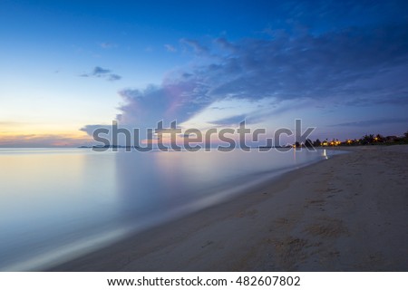 Sunrise at Pantai Rhu Renggeh, Kuala Terengganu