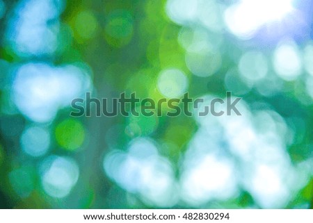 Natural bokeh abstract pattern background.