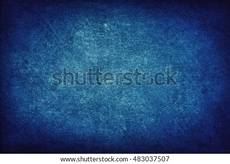 Solid blue background abstract distressed antique dark background texture and grunge black edges on blue background, fancy painted background ad material with light blue backdrop color layout