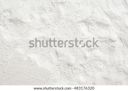 White wall with plaster pattern background. Textured backdrop, design repair, bas-relief. House repair concept