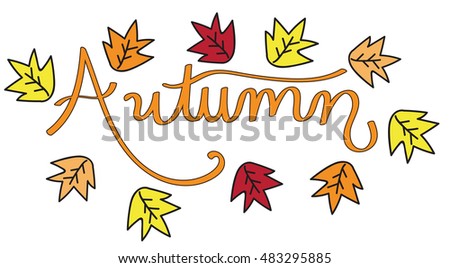 Autumn with Leaves